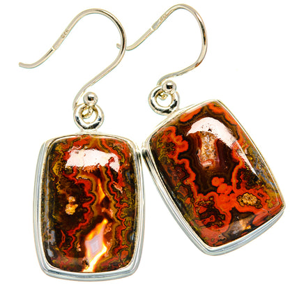 Moroccan Agate Earrings handcrafted by Ana Silver Co - EARR424292