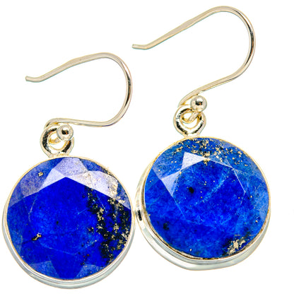 Lapis Lazuli Earrings handcrafted by Ana Silver Co - EARR424314