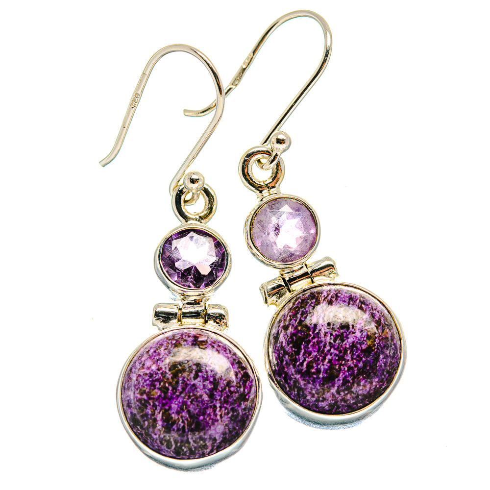 Stichtite Earrings handcrafted by Ana Silver Co - EARR424319