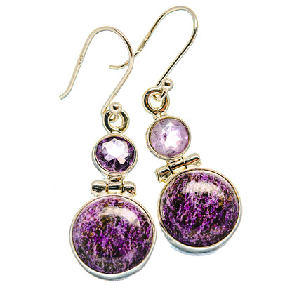 Stichtite Earrings handcrafted by Ana Silver Co - EARR424319