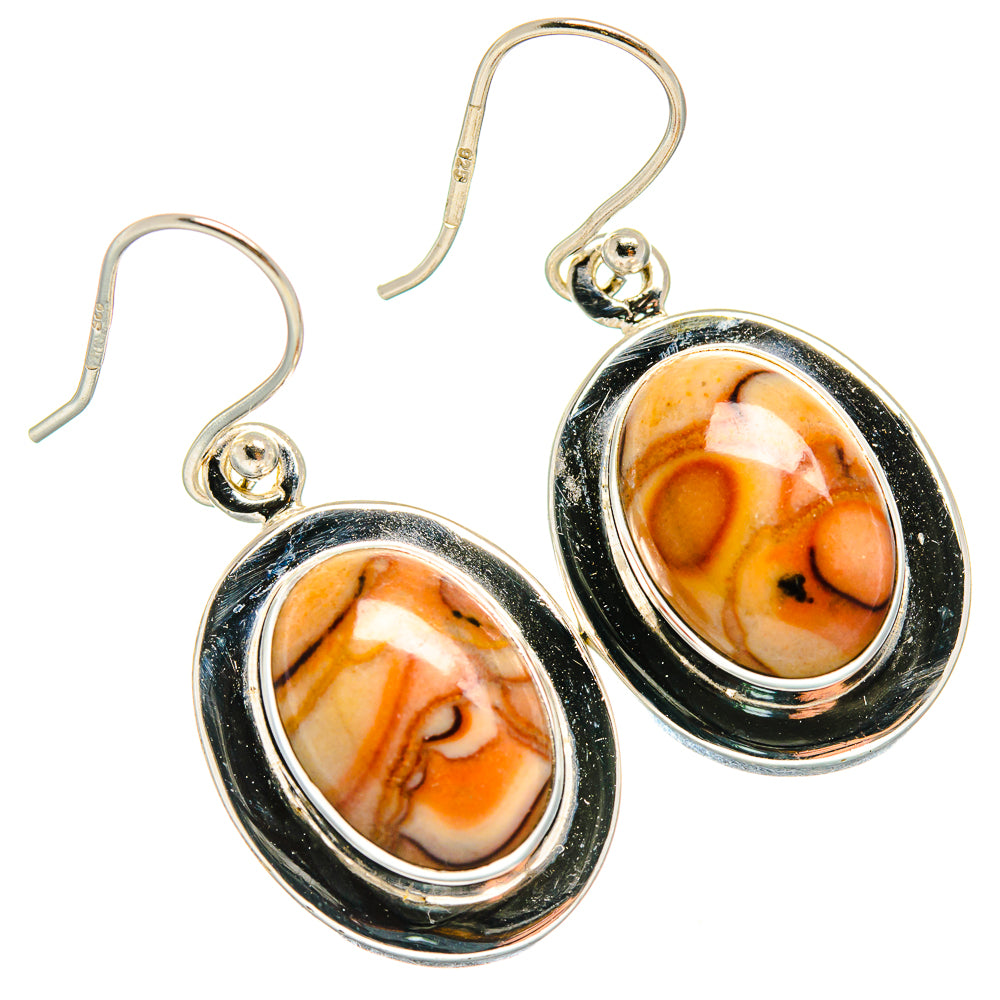 Mookaite Earrings handcrafted by Ana Silver Co - EARR424325