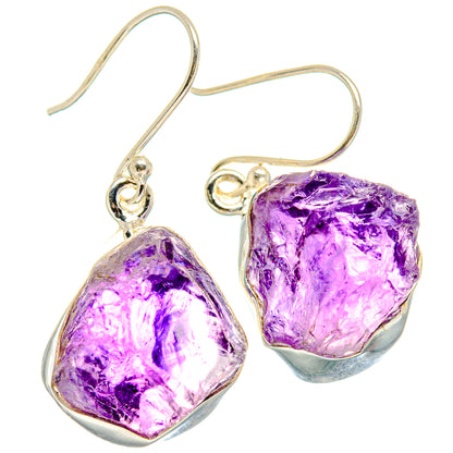 Amethyst Earrings handcrafted by Ana Silver Co - EARR424354