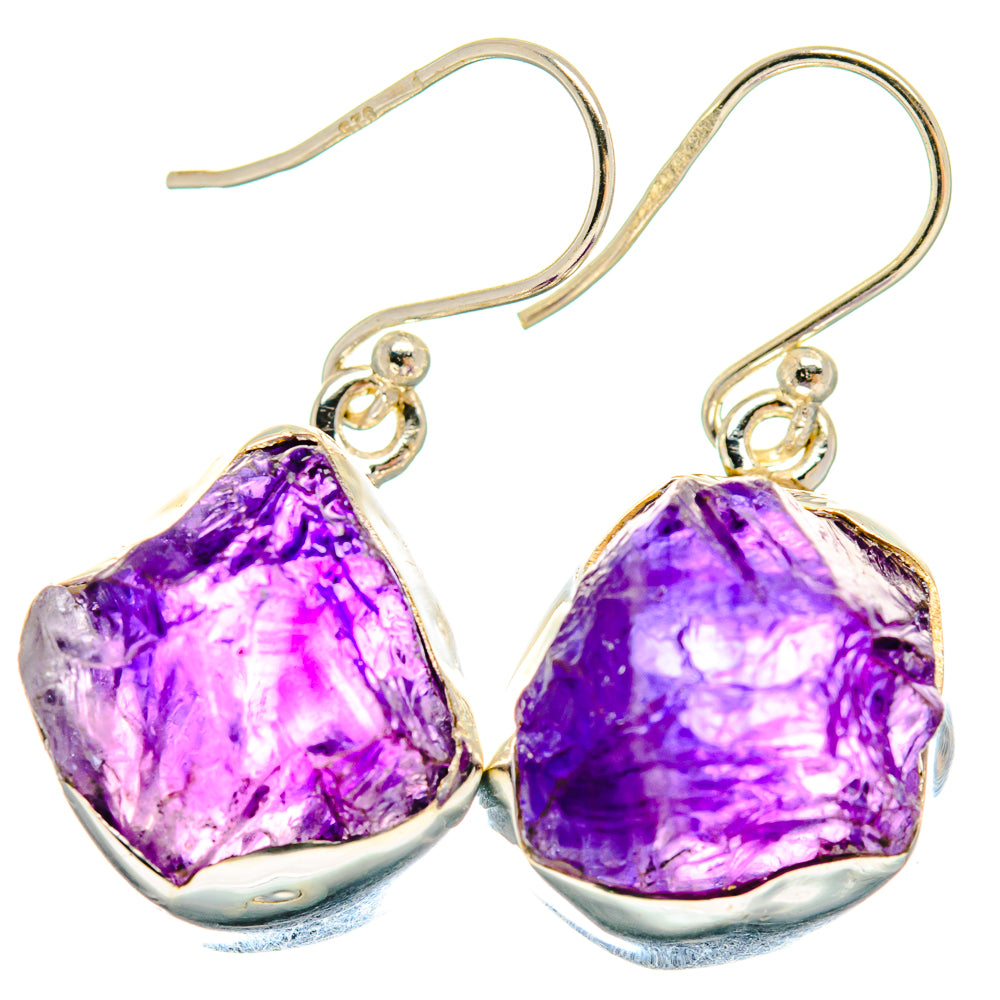 Amethyst Earrings handcrafted by Ana Silver Co - EARR424375 - Photo 2