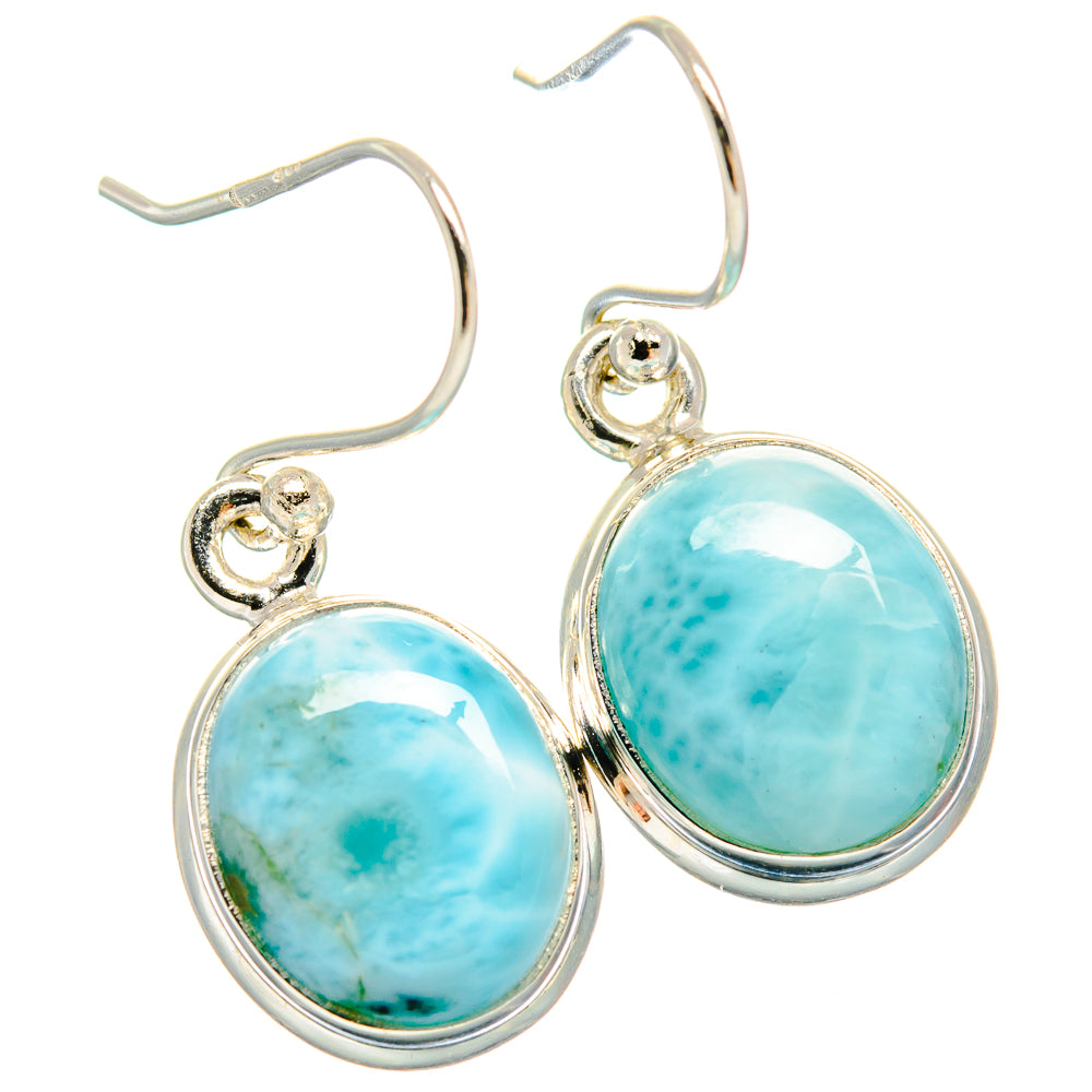Larimar Earrings handcrafted by Ana Silver Co - EARR424376