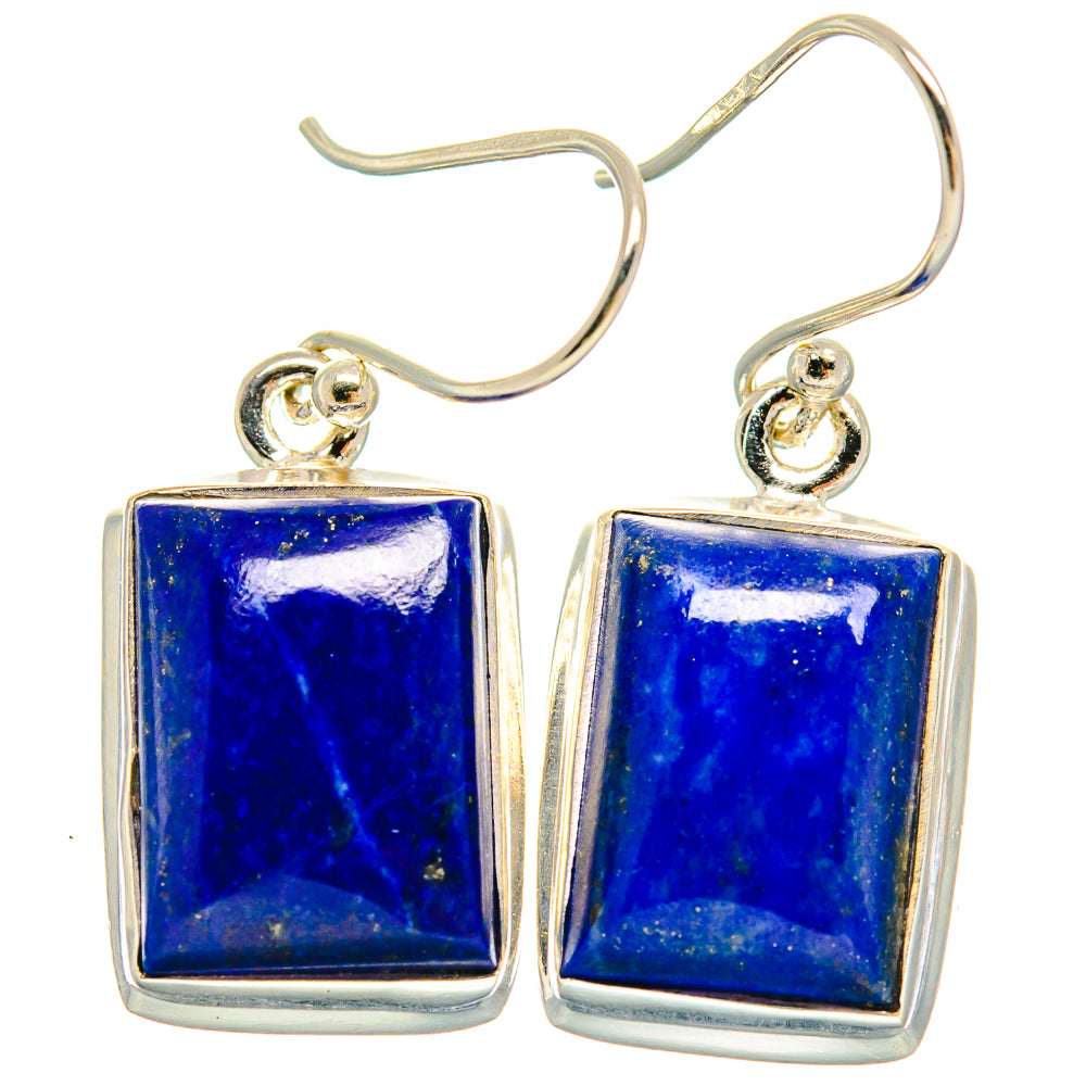 Lapis Lazuli Earrings handcrafted by Ana Silver Co - EARR424380