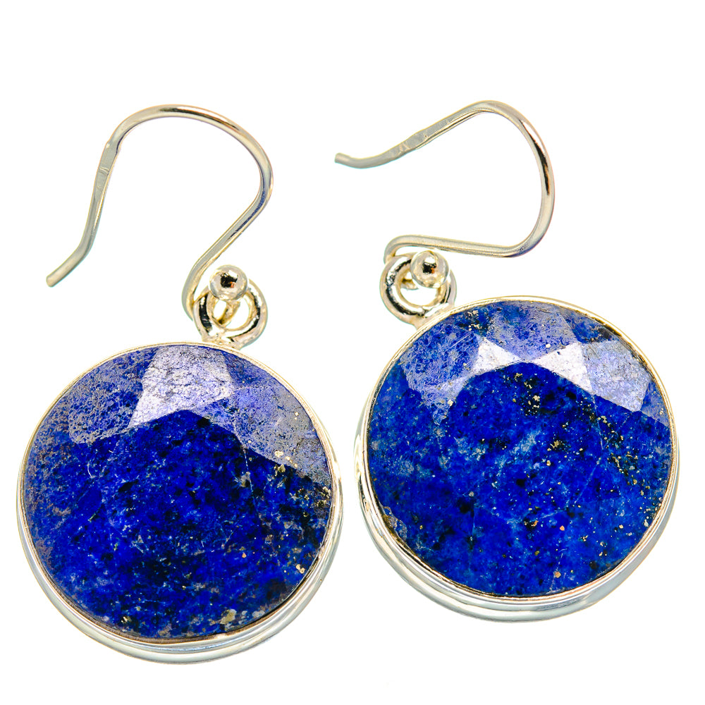 Lapis Lazuli Earrings handcrafted by Ana Silver Co - EARR424385