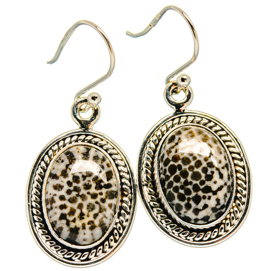 Stingray Coral Earrings handcrafted by Ana Silver Co - EARR424392