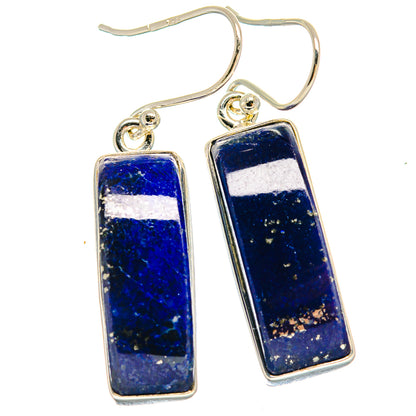 Lapis Lazuli Earrings handcrafted by Ana Silver Co - EARR424393