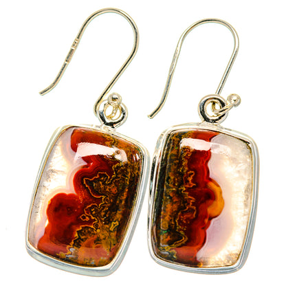 Moroccan Agate Earrings handcrafted by Ana Silver Co - EARR424410