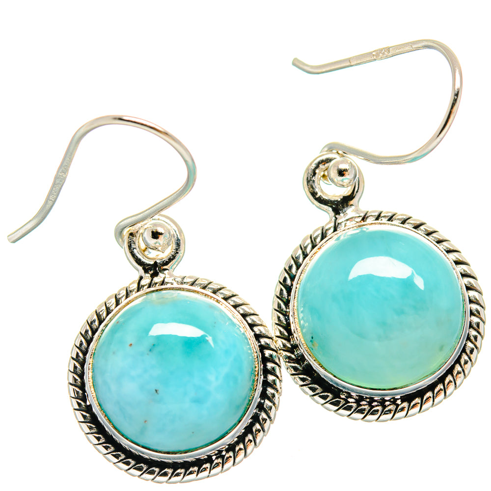 Larimar Earrings handcrafted by Ana Silver Co - EARR424419