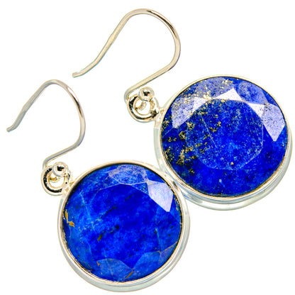 Lapis Lazuli Earrings handcrafted by Ana Silver Co - EARR424430