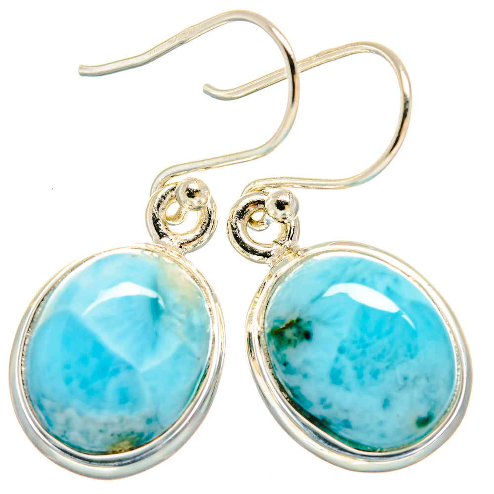 Larimar Earrings handcrafted by Ana Silver Co - EARR424436
