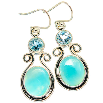 Larimar Earrings handcrafted by Ana Silver Co - EARR424440