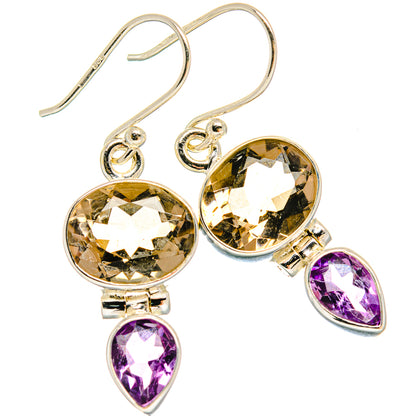 Smoky Quartz Earrings handcrafted by Ana Silver Co - EARR424463