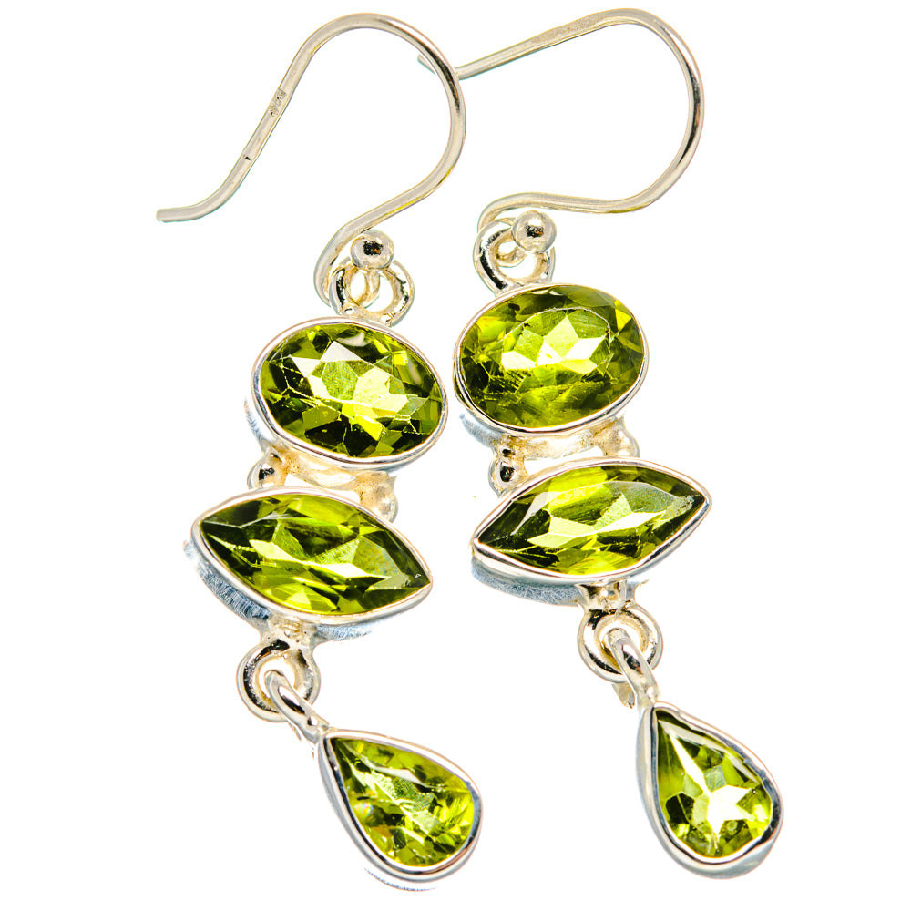 Peridot Earrings handcrafted by Ana Silver Co - EARR424468