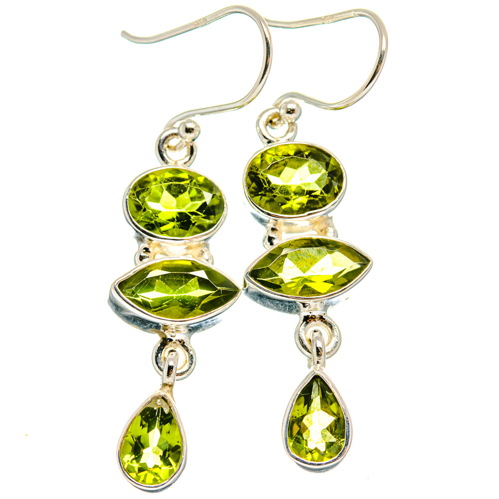 Peridot Earrings handcrafted by Ana Silver Co - EARR424487