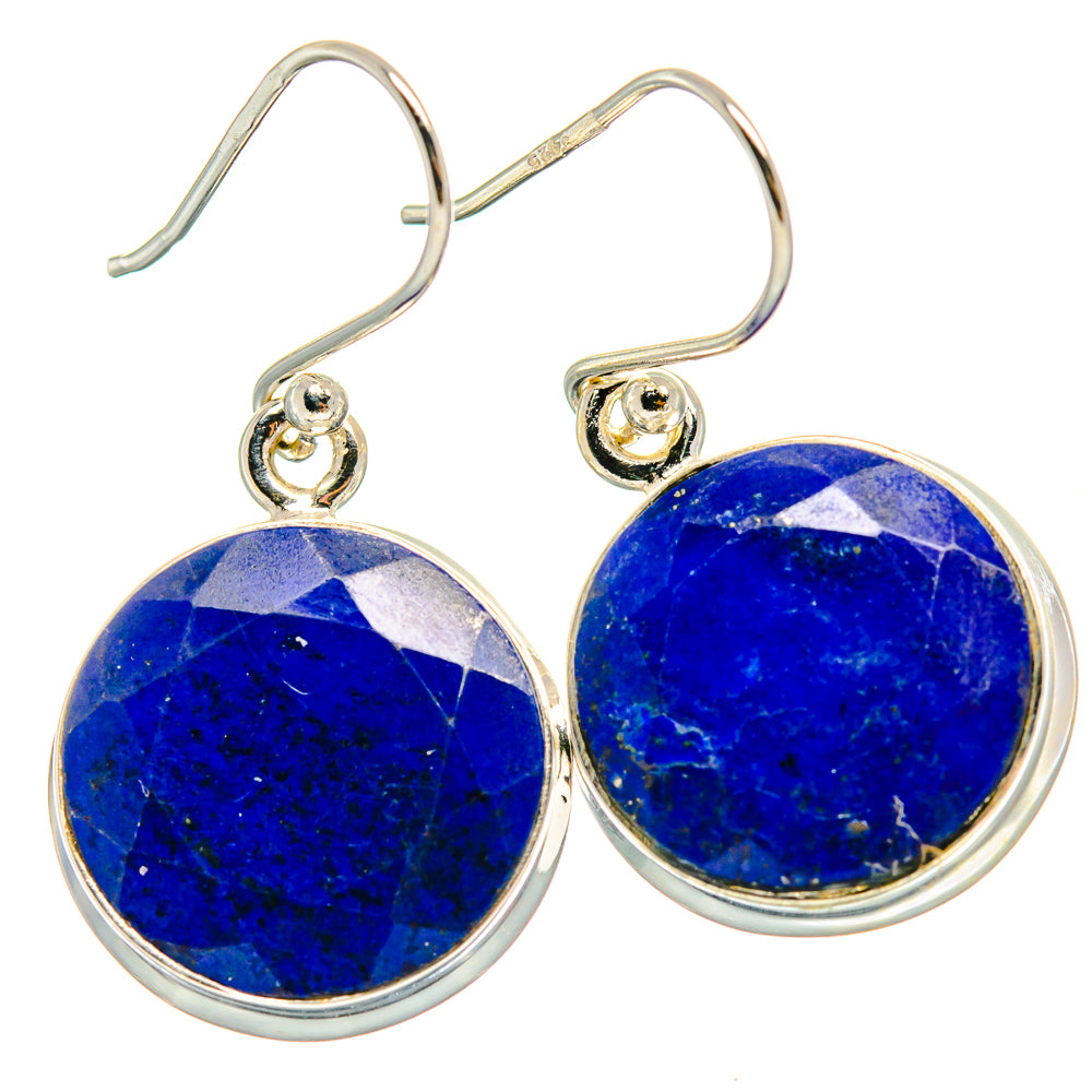 Lapis Lazuli Earrings handcrafted by Ana Silver Co - EARR424488