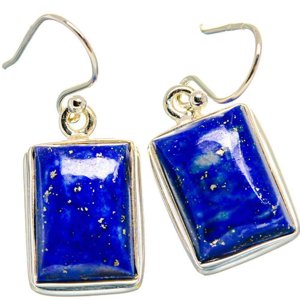 Lapis Lazuli Earrings handcrafted by Ana Silver Co - EARR424492