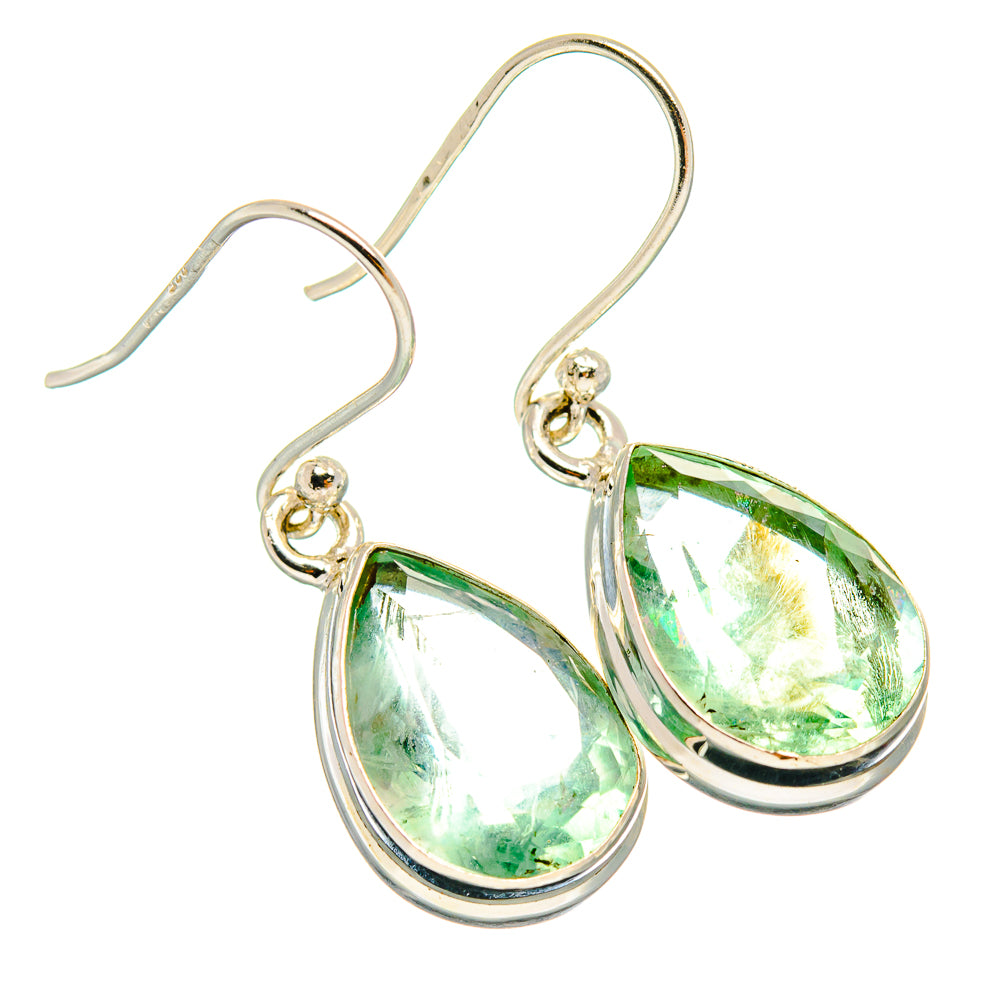 Prehnite Earrings handcrafted by Ana Silver Co - EARR424516