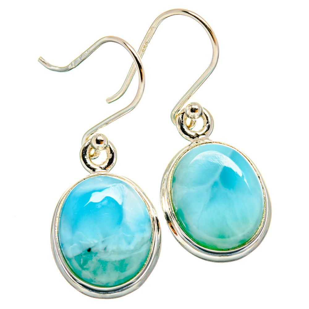 Larimar Earrings handcrafted by Ana Silver Co - EARR424520