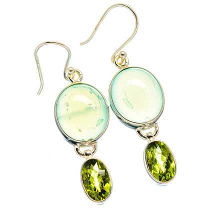 Prehnite Earrings handcrafted by Ana Silver Co - EARR424540 - Photo 2
