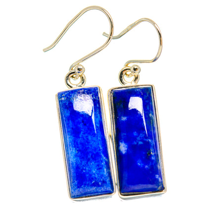 Lapis Lazuli Earrings handcrafted by Ana Silver Co - EARR424545