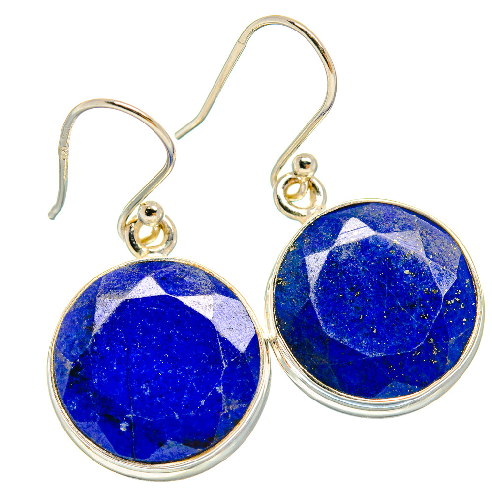 Lapis Lazuli Earrings handcrafted by Ana Silver Co - EARR424553