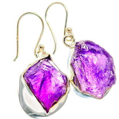 Amethyst Earrings handcrafted by Ana Silver Co - EARR424565 - Photo 2