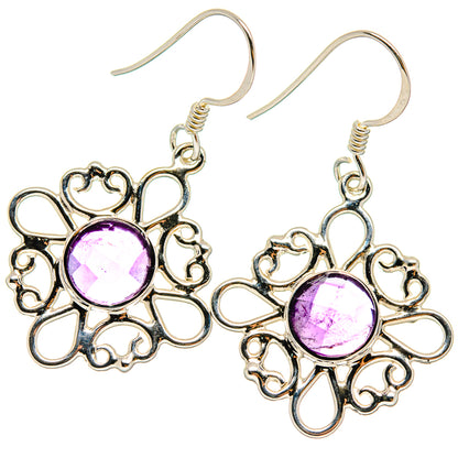 Amethyst Earrings handcrafted by Ana Silver Co - EARR424588