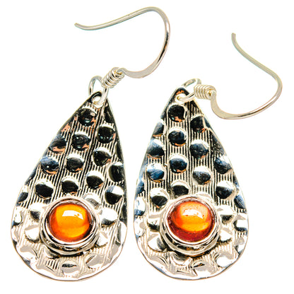 Garnet Earrings handcrafted by Ana Silver Co - EARR424591