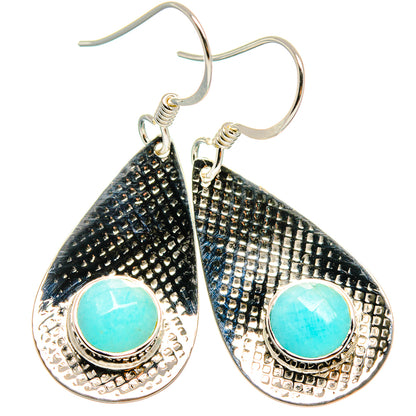 Larimar Earrings handcrafted by Ana Silver Co - EARR424594
