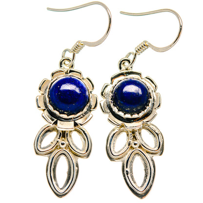 Lapis Lazuli Earrings handcrafted by Ana Silver Co - EARR424596
