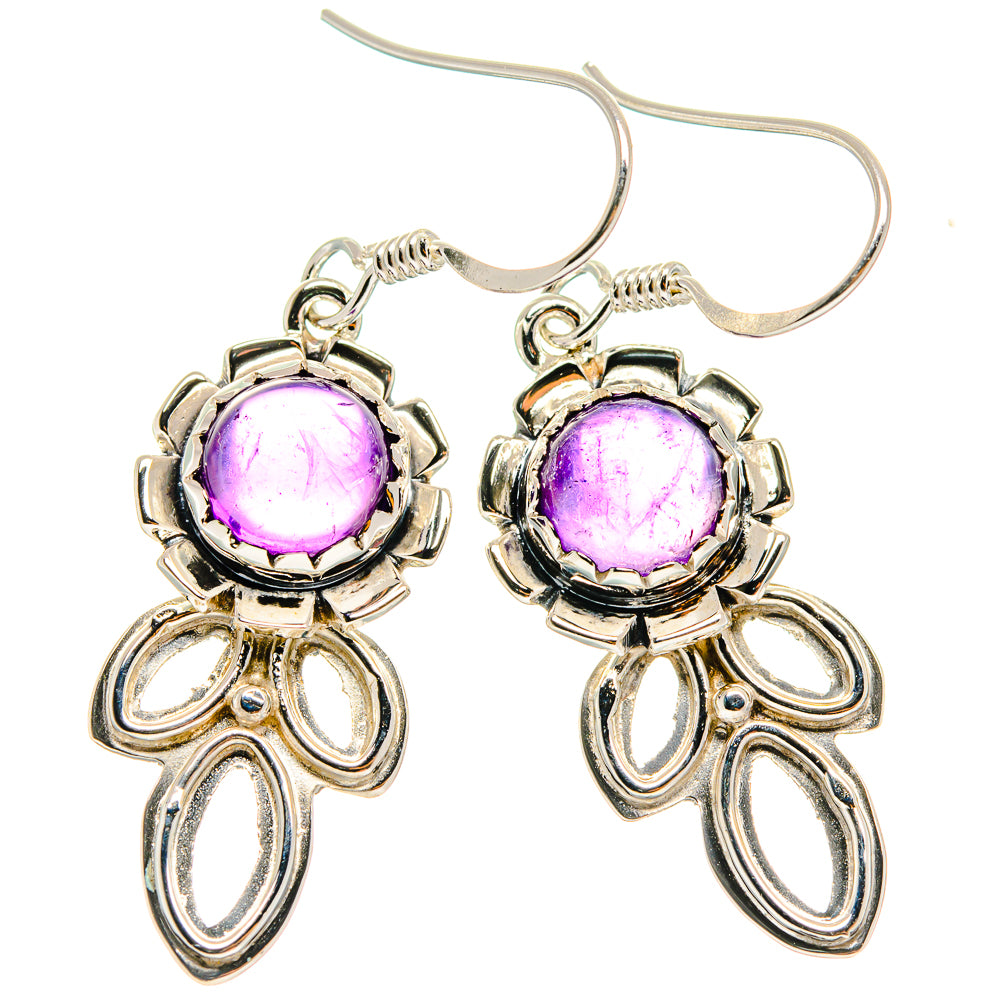 Amethyst Earrings handcrafted by Ana Silver Co - EARR424615