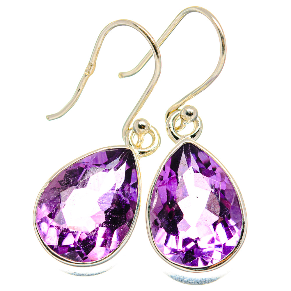 Amethyst Earrings handcrafted by Ana Silver Co - EARR424754
