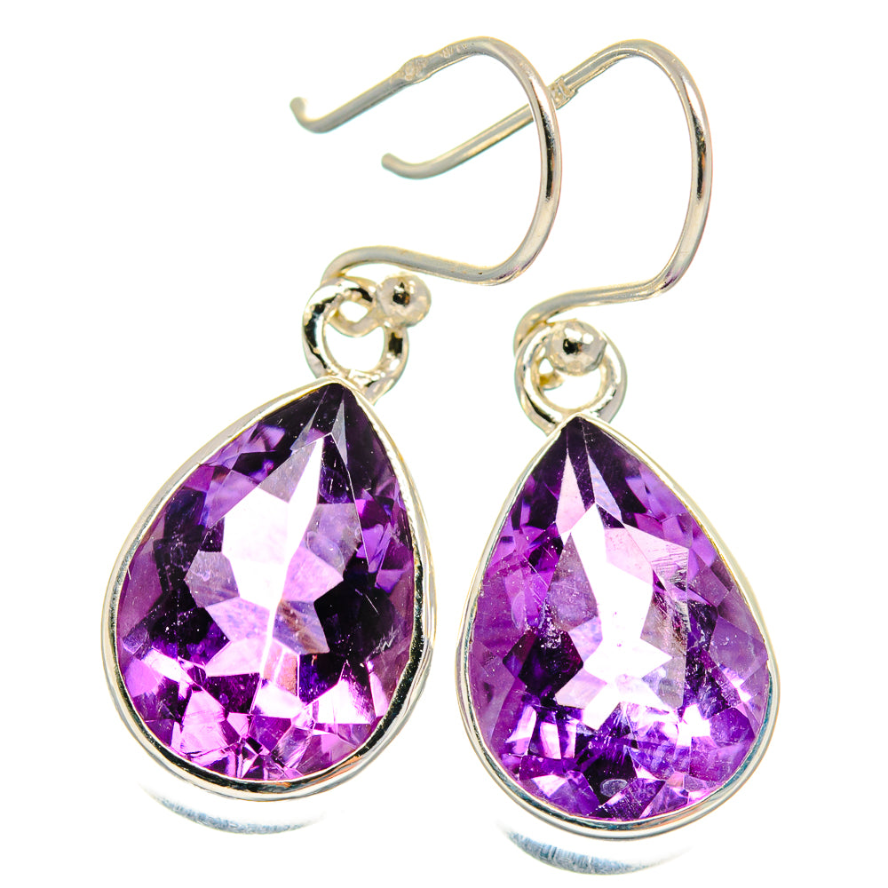 Amethyst Earrings handcrafted by Ana Silver Co - EARR424773