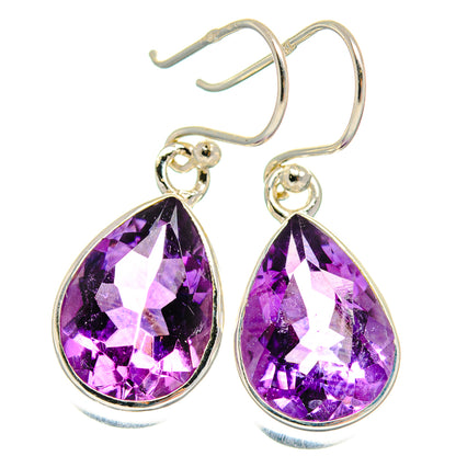 Amethyst Earrings handcrafted by Ana Silver Co - EARR424773