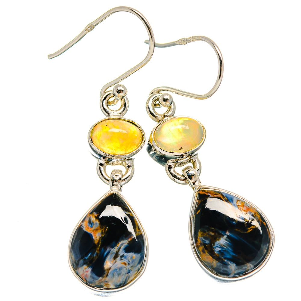 Pietersite Earrings handcrafted by Ana Silver Co - EARR424775