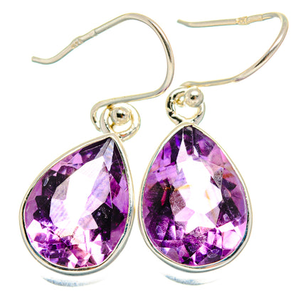 Amethyst Earrings handcrafted by Ana Silver Co - EARR424810