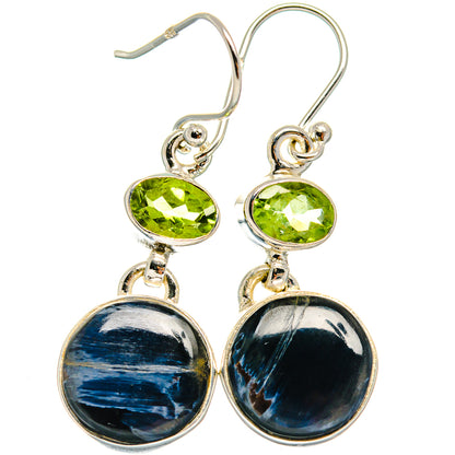 Pietersite Earrings handcrafted by Ana Silver Co - EARR424851 - Photo 2