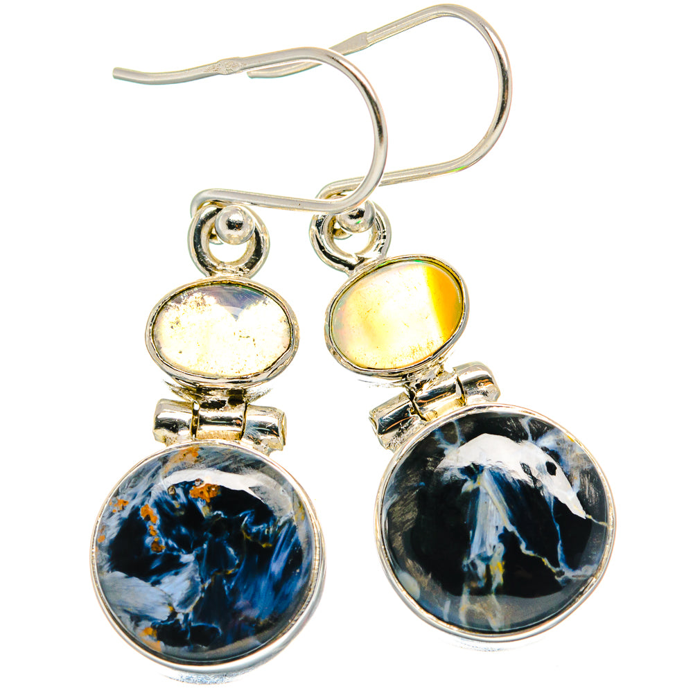 Pietersite Earrings handcrafted by Ana Silver Co - EARR424928