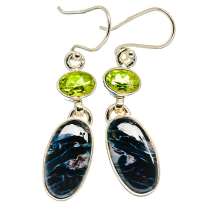 Pietersite Earrings handcrafted by Ana Silver Co - EARR424938