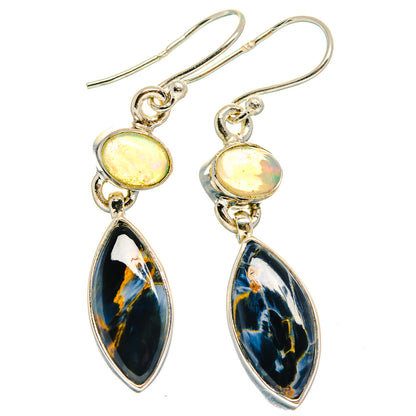 Pietersite Earrings handcrafted by Ana Silver Co - EARR424953