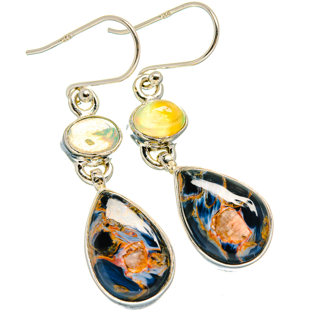 Pietersite Earrings handcrafted by Ana Silver Co - EARR424961