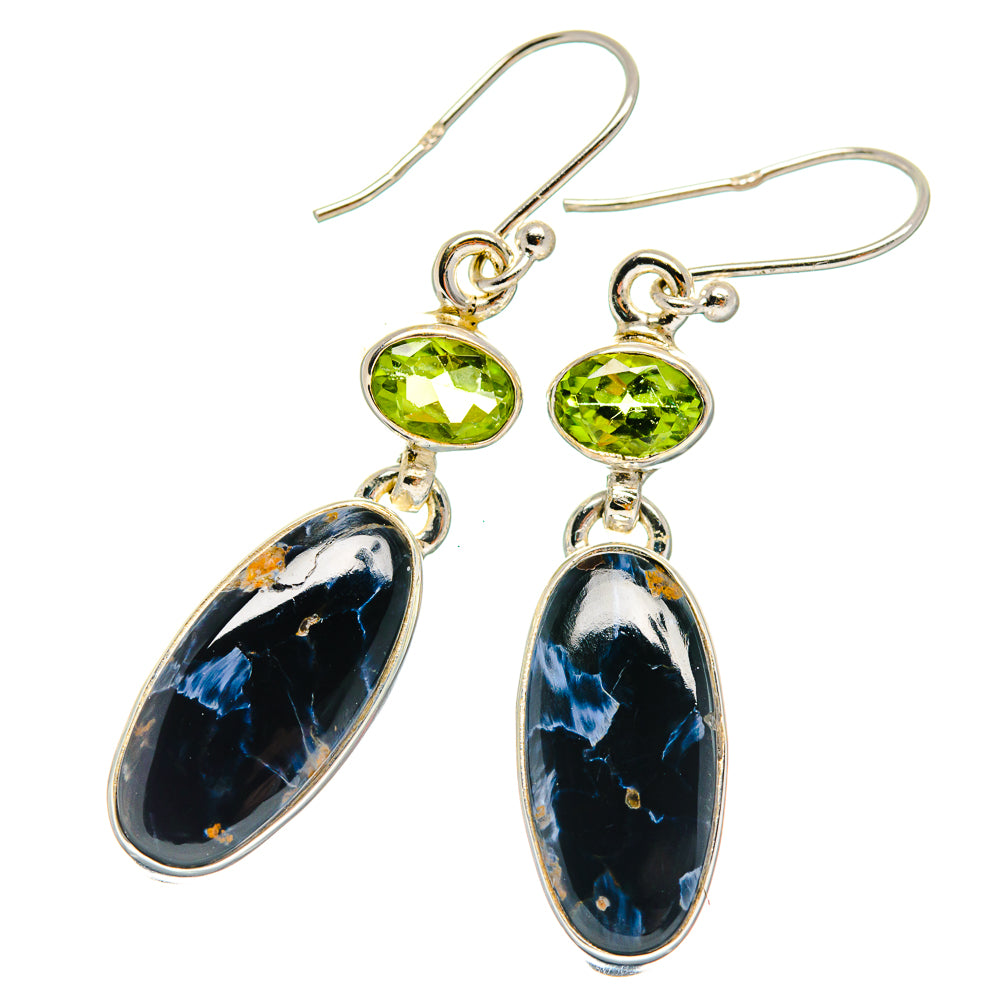 Pietersite Earrings handcrafted by Ana Silver Co - EARR424976