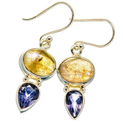 Labradorite Earrings handcrafted by Ana Silver Co - EARR425037 - Photo 2