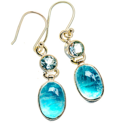Rainbow Moonstone Earrings handcrafted by Ana Silver Co - EARR425045