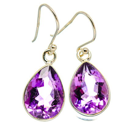 Amethyst Earrings handcrafted by Ana Silver Co - EARR425100 - Photo 2