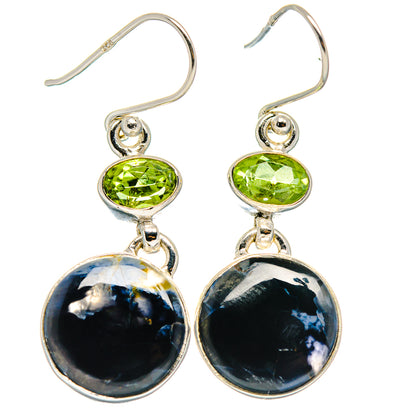 Pietersite Earrings handcrafted by Ana Silver Co - EARR425130 - Photo 2
