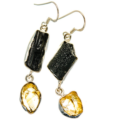 Tektite Earrings handcrafted by Ana Silver Co - EARR425255 - Photo 2