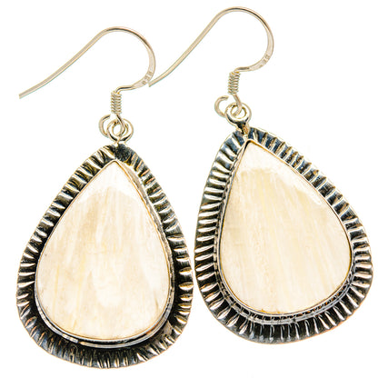 Scolecite Earrings handcrafted by Ana Silver Co - EARR425298 - Photo 2